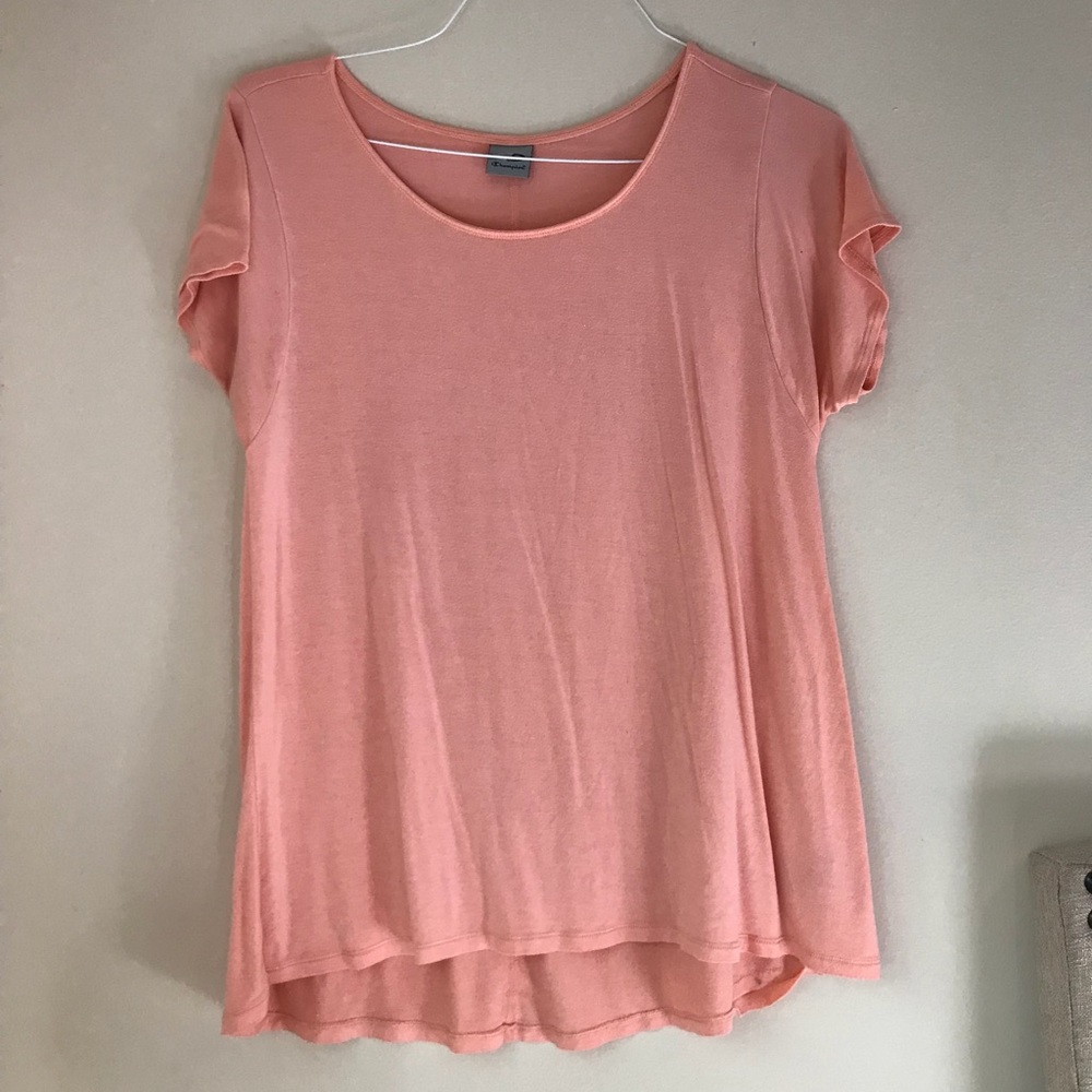 SCOOP NECK CHAMPION TEE